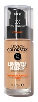 Revlon Maquillage Fondo de Maquillaje Colorstay Piel Mixta a Grasa N°300 Golden Beige Revlon