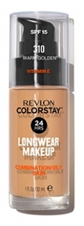 Revlon Maquillage Fond de Teint Colorstay Peaux Mixtes à Grasses N°310 Warm Golden Revlon