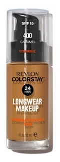 Revlon Maquillage Fond de Teint Colorstay Peaux Mixtes à Grasses N°400 Caramel Revlon