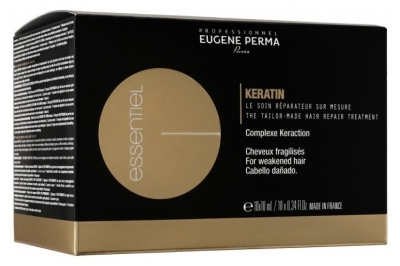 Esențial - KERATIN TRATAMENT REPARATOR PERSONALIZAT REPARAȚIE SUPREMĂ 
10 x10ML