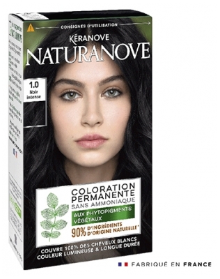 Kéranove Naturanove Coloration sans ammoniaque 1.0 Noir Intense