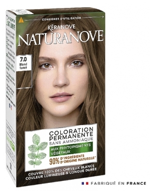 Kéranove Naturanove Coloration sans ammoniaque 7.0 Blond Foncé