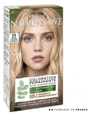 Kéranove Naturanove Coloration sans ammoniaque 9.0 Blond Très Clair Lumineux