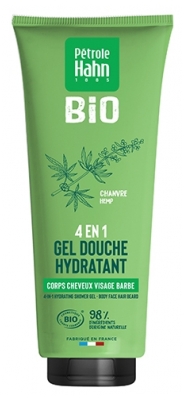 Pétrole Hahn BIO - Gel Douche 4en1 Hydratant Chanvre - Corps, cheveux, visage et barbe - 250 ml