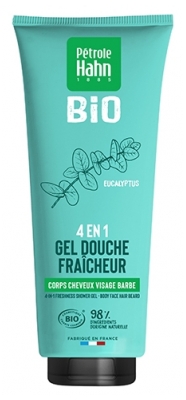 Petrole Hahn Gel Douche Bio 4 en 1 Fraîcheur Pétrole Hahn