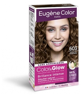 Kit Coloration 603 Noisette Craquante Color&Glow Eugène Color