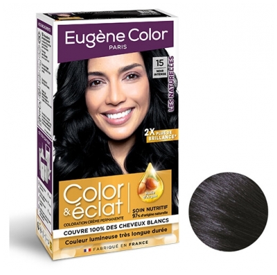 Color & Eclat - Les Naturelles Kit Coloration 15 Noir Les Naturelles Eugène Color