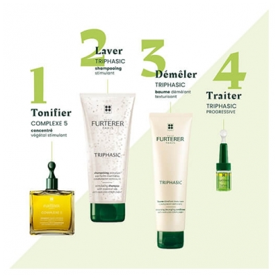 Triphasic Baume Démêlant Texturisant Triphasic René Furterer 150ml