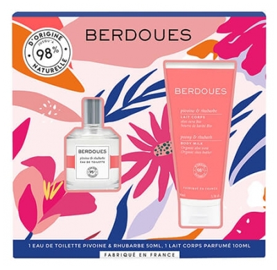 Berdoues Coffret Eau de Toilette Pivoine & Rhubarbe