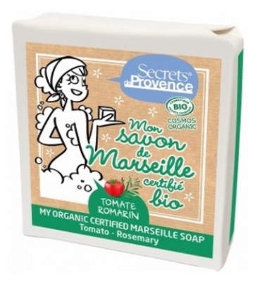 Secrets de Provence Savon de Marseille Bio Tomate Romarin