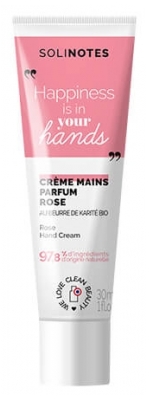 Solinotes Crème Mains Harmonisante Rose Solinotes 30ml