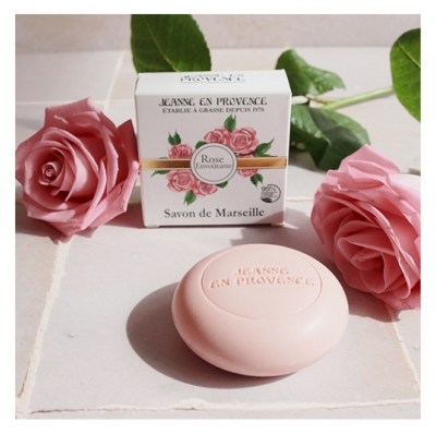 Jeanne en Provence Savon Solide Rose Envoûtante