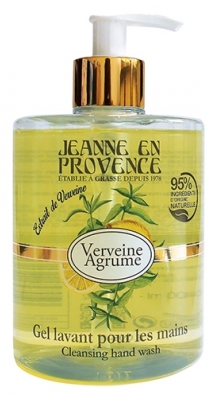 Gel de Banho e Nutritivo para as Mãos Verbena Cítrica Jeanne en Provence