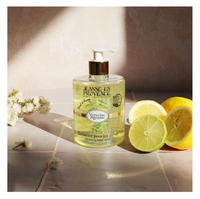 Jeanne en Provence Gel Lavant et Nourrissant pour les Mains Verveines Agrumes