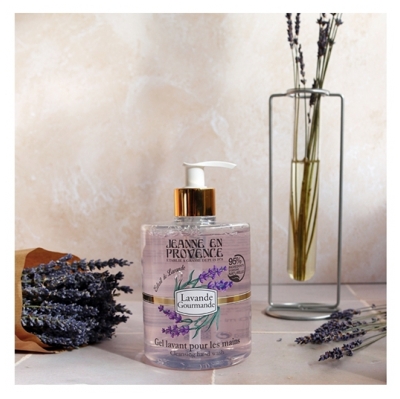Jeanne en Provence Gel Lavant Mains Lavande Gourmande