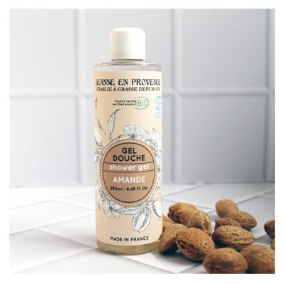 Jeanne en Provence Gel Douche Bio Amande