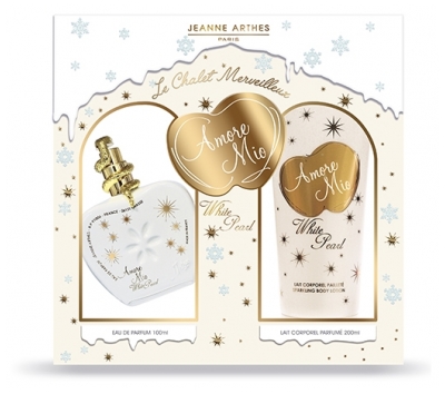 Jeanne Arthes Geschenkset Das wundervolle Chalet Amore Mio White Pearl