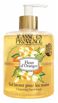 Gel de spălare pentru mâini Jeanne en Provence Floare de Portocal