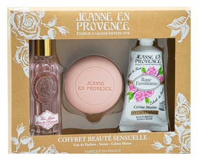 Jeanne en Provence Coffret Beauté Sensuelle Rose Envoûtante