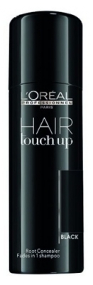 Matējošais L'Oréal Pro Hair Touch Up Melns