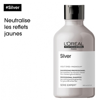 Silver L'Oréal Pro Shampooing Déjaunisseur Silver 300ml