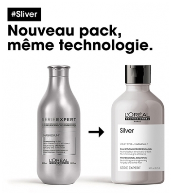 Silver L'Oréal Pro Shampooing Déjaunisseur Silver 300ml