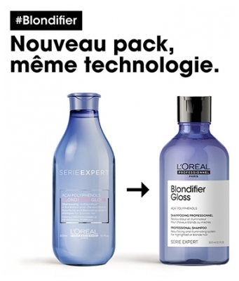 Blondifier L'Oréal Pro Shampooing Illuminateur Gloss Blondifier 300ml