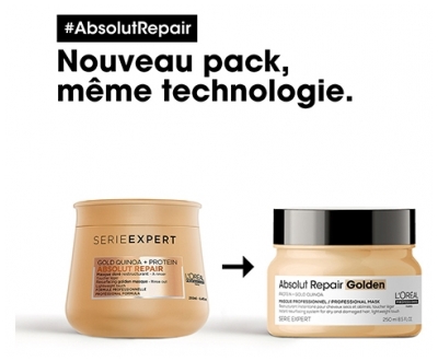Absolut Repair L'Oréal Pro Masque Restructurant Absolut Repair Golden 250ml