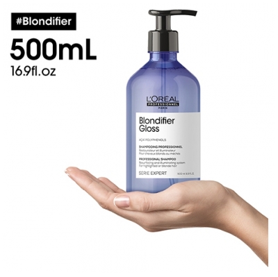 Blondifier L'Oréal Pro Shampooing Illuminateur Gloss Blondifier 500ml