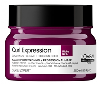 Curl Expression L'Oréal Pro Masque Riche Hydratant Intensif Curl Expression 250ml