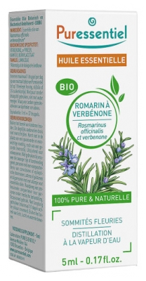 Puressentiel Huile Essentielle Romarin à Verbénone Bio 5 ml