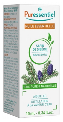 Puressentiel Sibirijos eglės eterinis aliejus 10 ml
