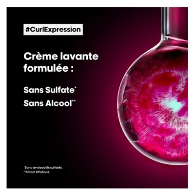 Curl Expression L'Oréal Pro Shampooing Crème Lavante Hydratation Intense Curl Expression 500ml