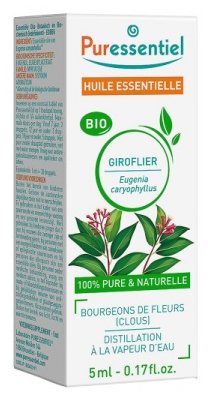 Puressentiel Huile Essentielle Giroflier Bio 5 ml