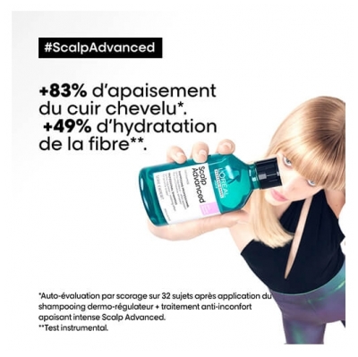 Scalp Advanced L'Oréal Shampooing Dermo-régulateur Apaisant Scalp Advanced L'Oréal Pro 300ml