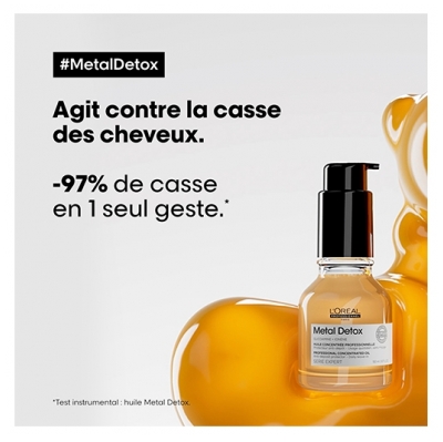 Metal Detox L'Oréal Pro Huile Concentrée Protectrice Anti-dépôt