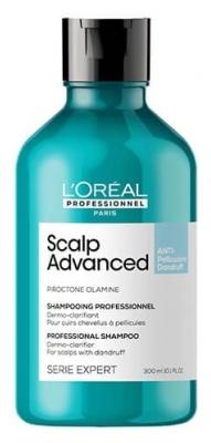 Champú Dermo-clarificante Anticaspa de L'Oréal Advanced 300ml