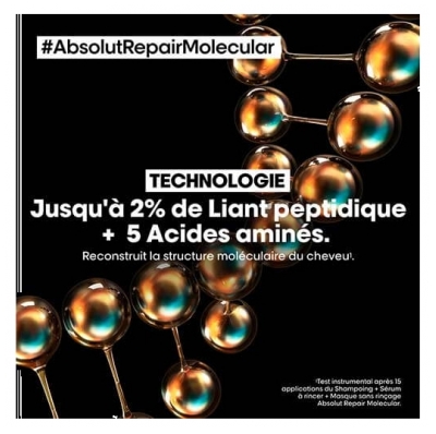 Absolut Repair Molecular L'Oréal Masque Sans Rinçage Absolut Repair Molecular L'Oréal Pro