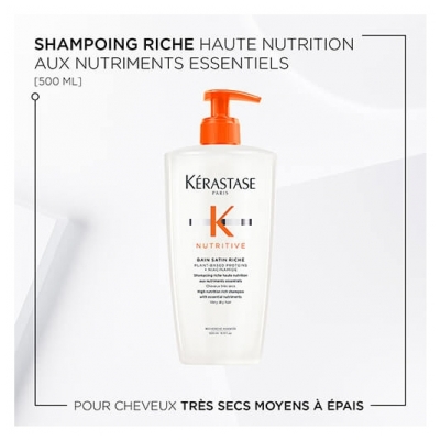 Kérastase Bain Satin Riche Nutritive Kérastase 500ml