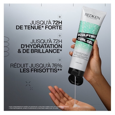 Redken Gel Définition Boucles Sculpting Curl Gel Hybrid Curl Stylers