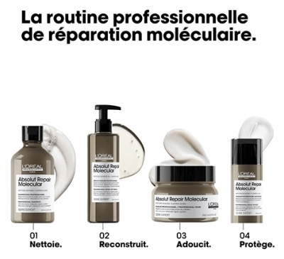 Absolut Repair Molecular L'Oréal Masque Réparateur Absolut Repair Molecular L'Oréal Pro 250ml
