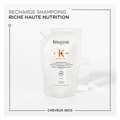 Kérastase Eco-recharge Bain Satin Riche Nutritive Kérastase 500ml