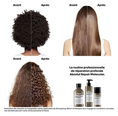 Absolut Repair Molecular L'Oréal Recharge Shampoing Absolut Repair Molecular L'Oréal Pro 500ml