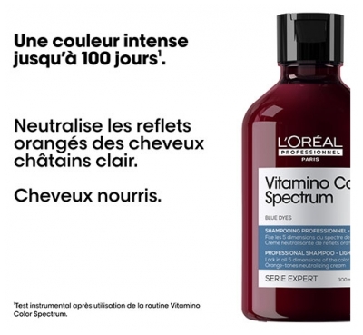 Vitamino Color Spectrum L'Oréal Shampooing Neutralisant Bleu Vitamino Color Spectrum L'Oréal Pro 300ml