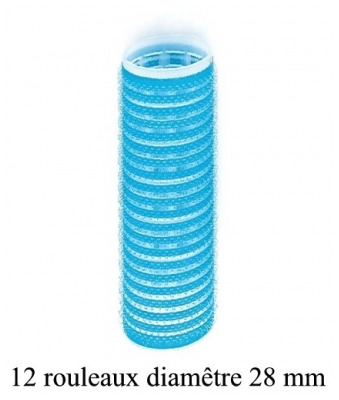 Mezzo Rouleaux velcro Diam 28mm x12