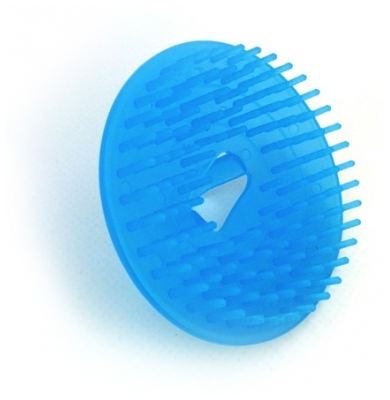 Mezzo apvali masažinė šepetys trumpiems plaukams