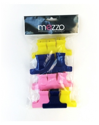 Mezzo krokodilklemmen klein model assorti