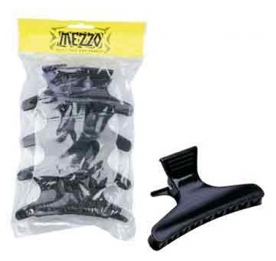 Mezzo Pinces croco grand modèle noires