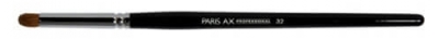 Parisax Pro Pinceau Paupières Pompon Noir Parisax
