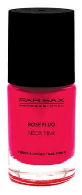 Parisax Pro Fluorescent Pink Nail Polish Parisax